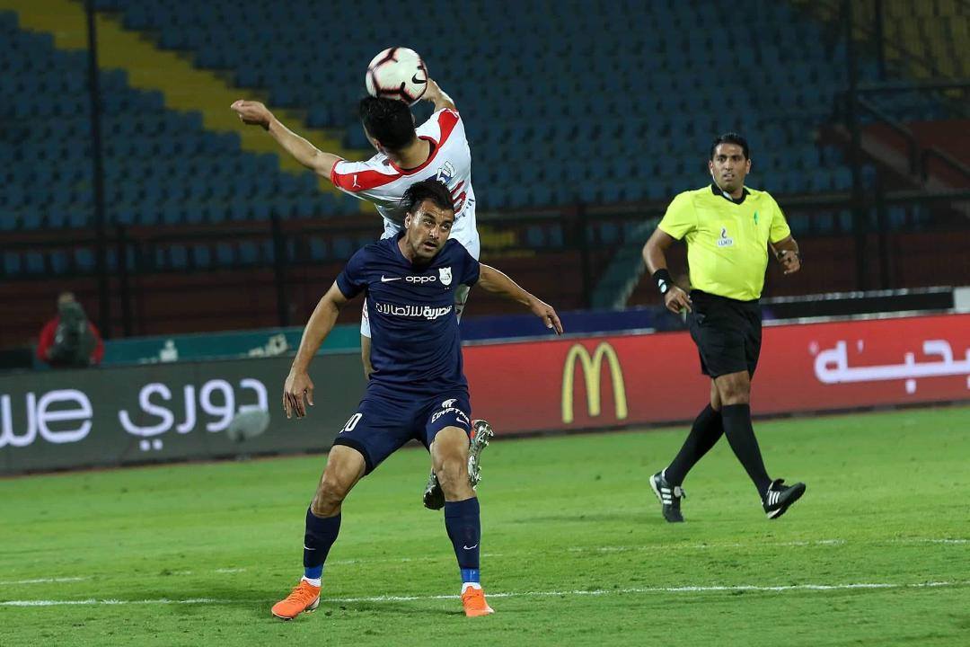 مباراة الزمالك وإنبى