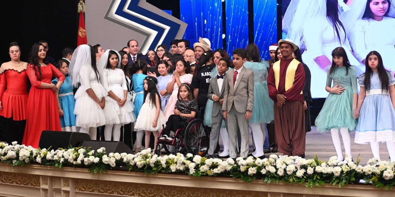 السيسى يشارك فى احتفالية ذوى الهمم