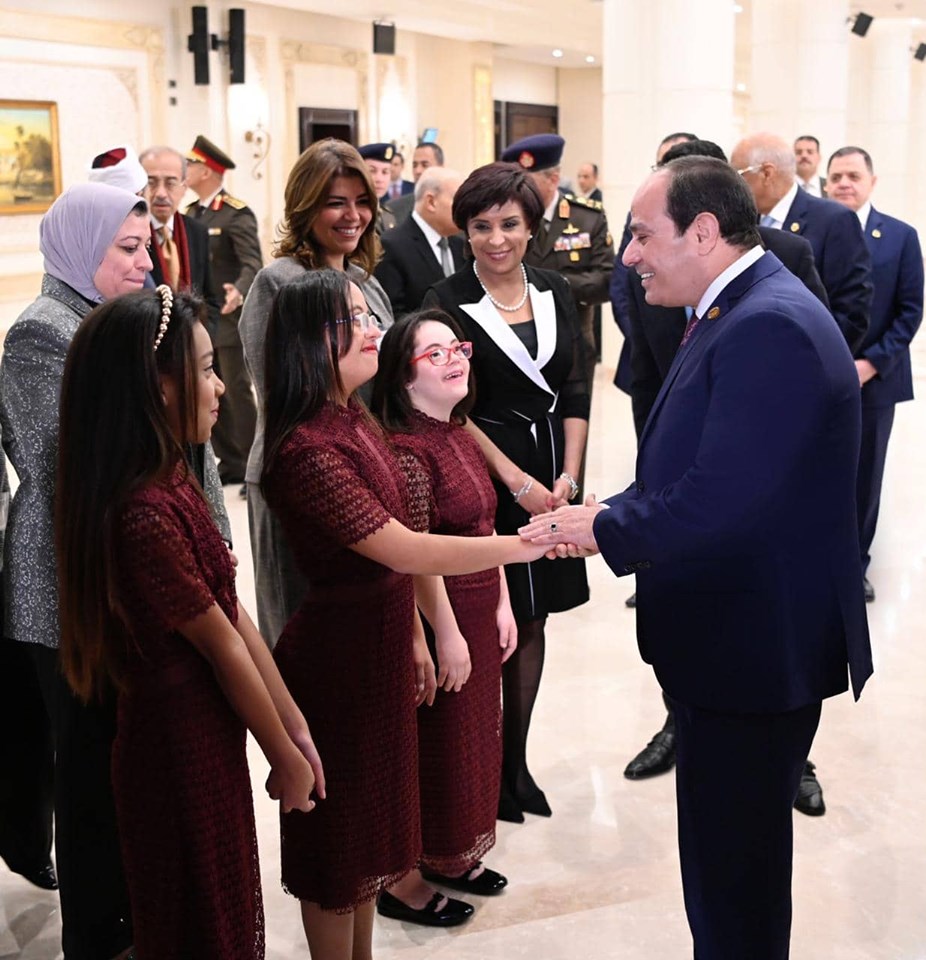 السيسى يشارك فى احتفالية ذوى الهمم