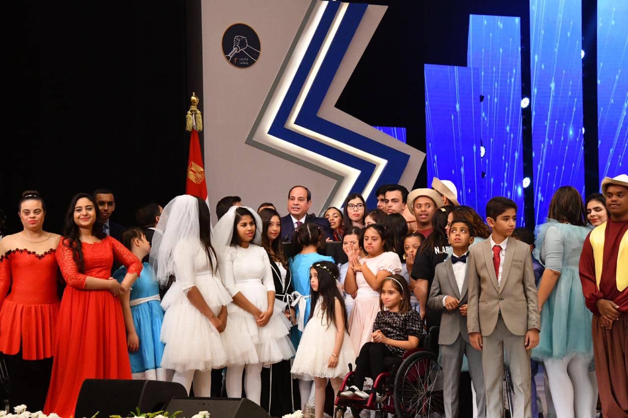 السيسى يشارك فى احتفالية ذوى الهمم