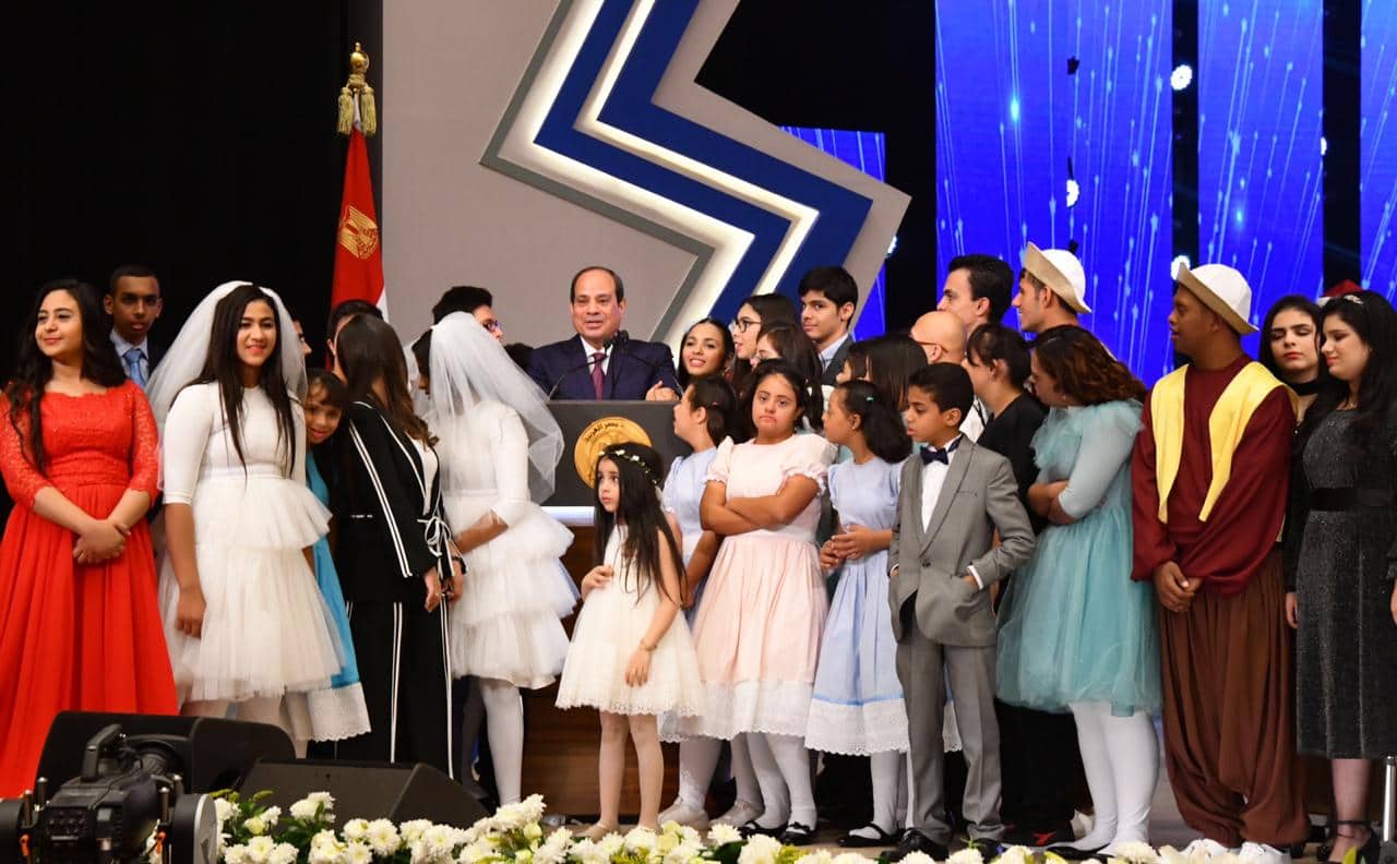 السيسى يشارك فى احتفالية ذوى الهمم