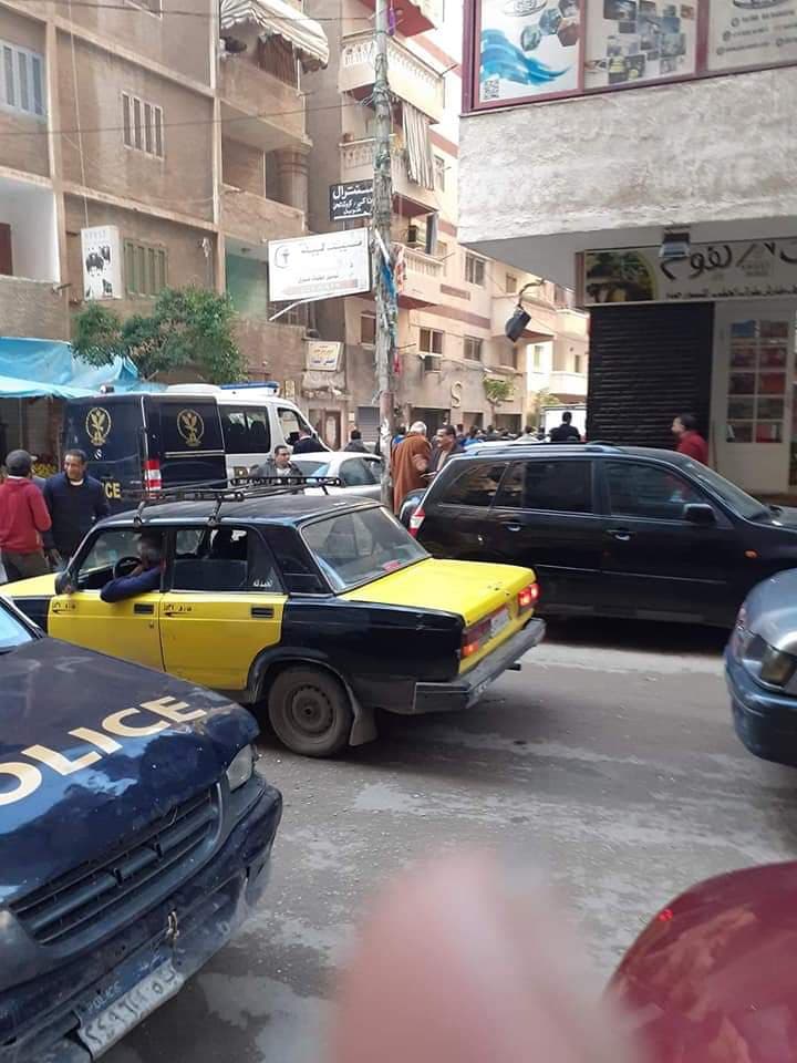 سقوط شرفة بالإسكندرية