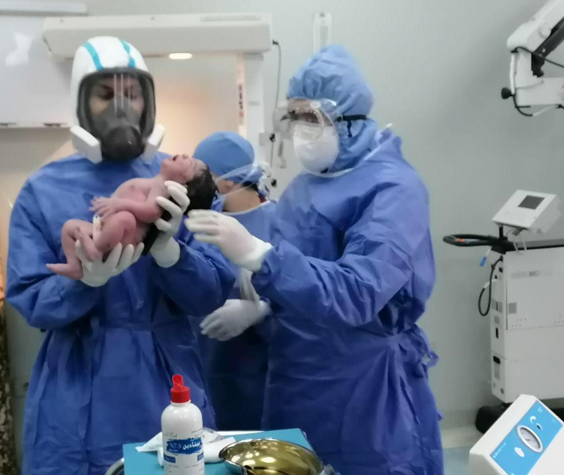 سابع حالة ولادة فى مستشفى العجوزة للعزل
