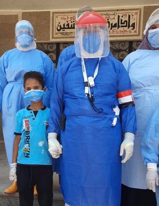 شفاء الطفل أحمد من فيروس كورونا