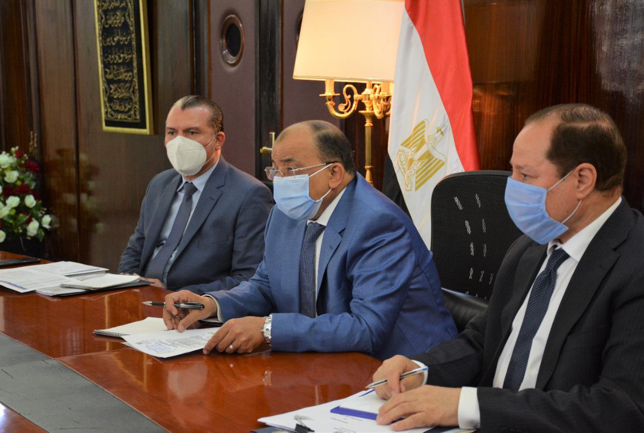 اجتماع وزيري الري والتنمية المحلية