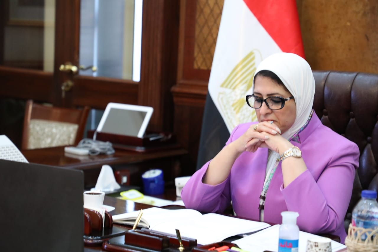 وزيرة الصحة