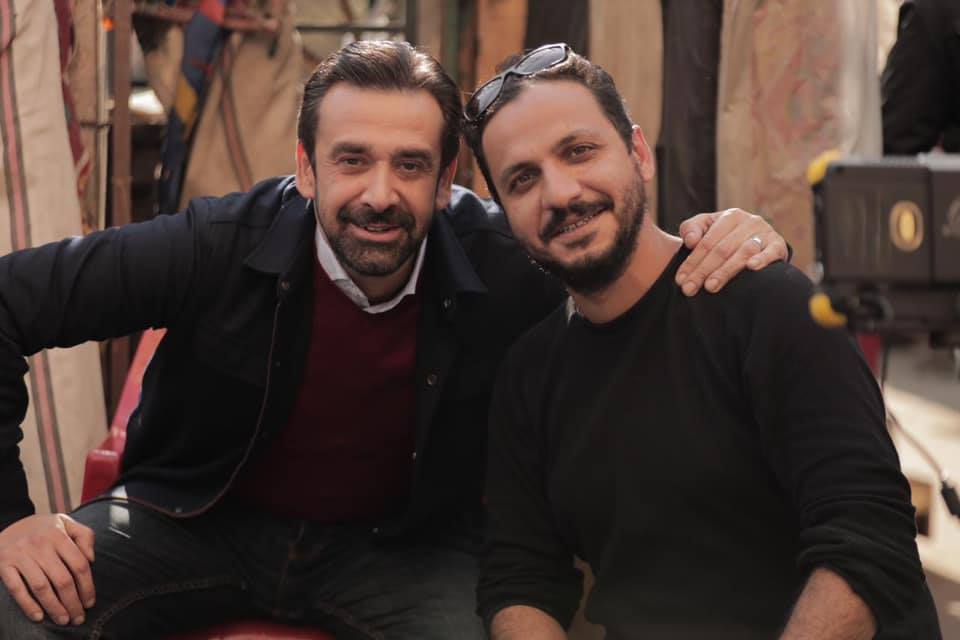 كريم عبد العزيز مع المخرج بيتر ميمي