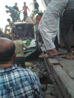 حادث قطار حلوان