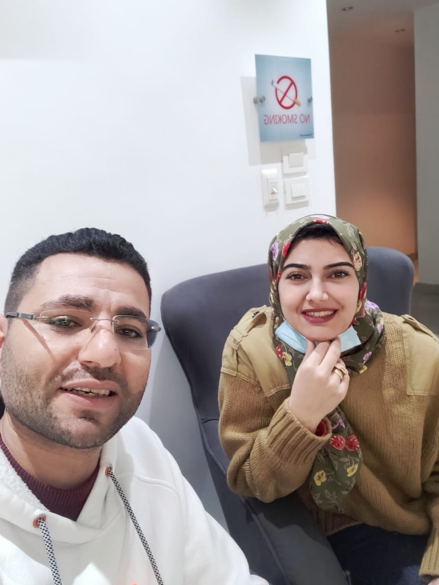 مهندس الدقهلية أحمد عاطف وزوجته