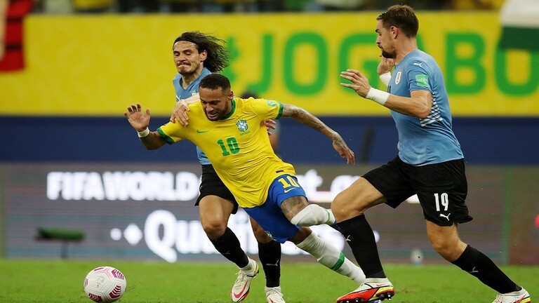 البرازيل يكتسح أوروجواي برباعية في تصفيات كأس العالم أمريكا الجنوبية