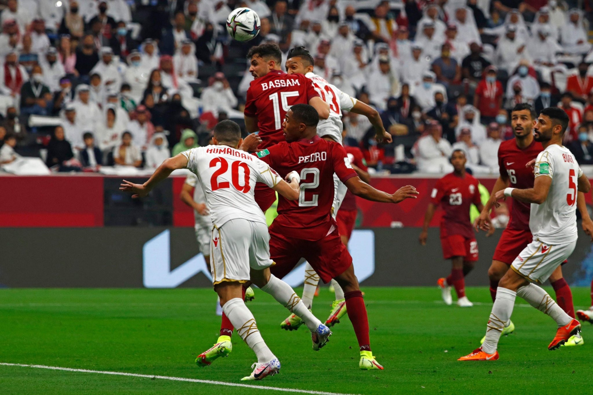 مباراة قطر والبحرين