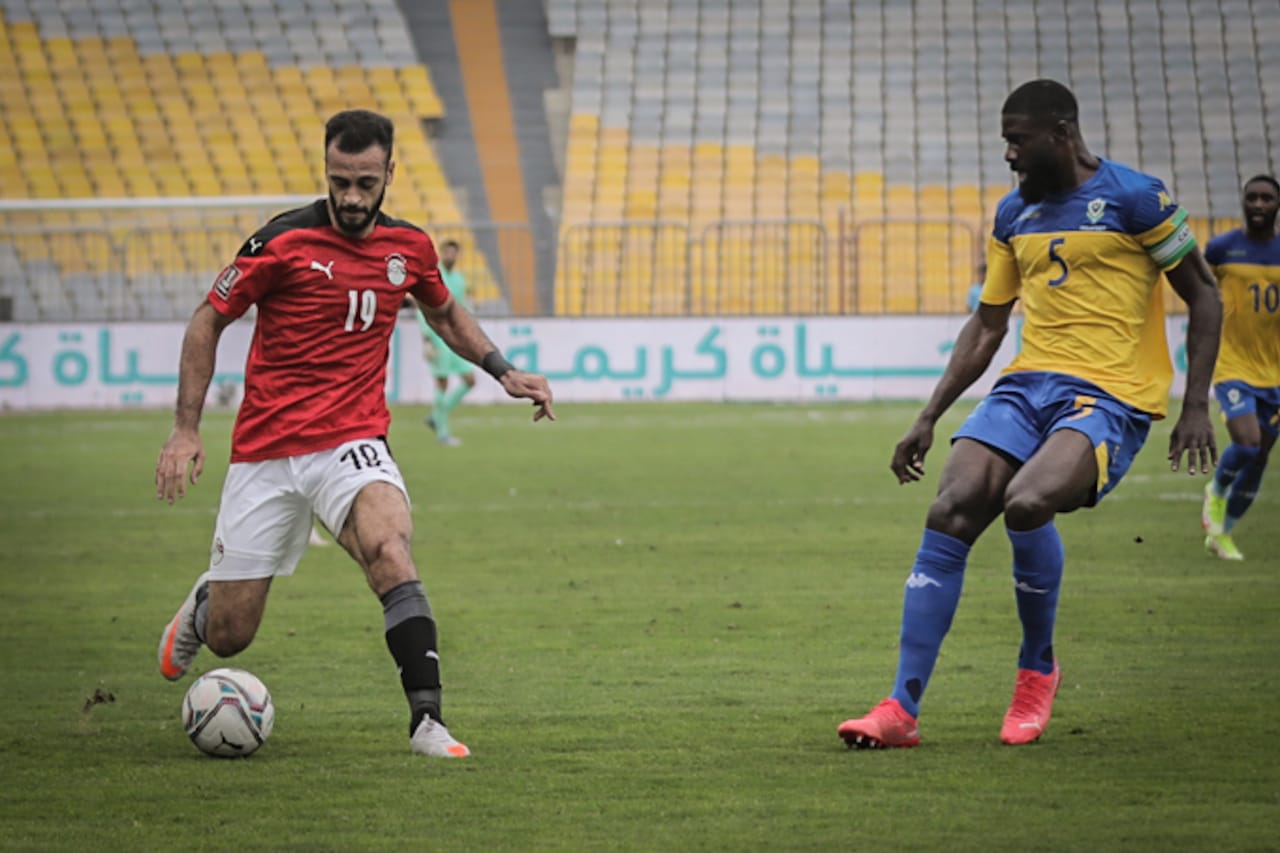 مباراة مصر والجابون