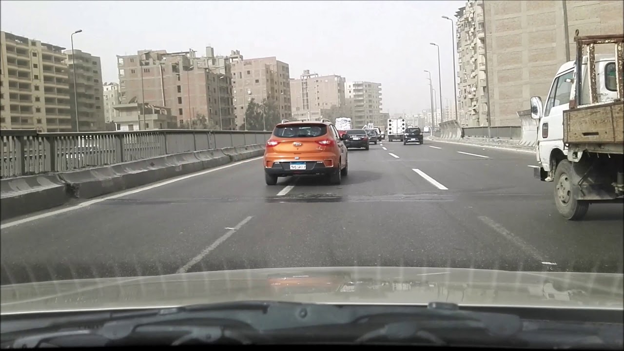 تفاصيل الحالة المرورية بالقاهرة والجيزة