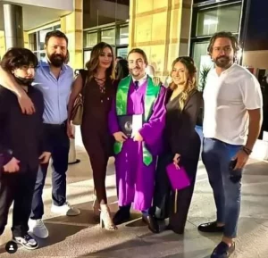 حفل تخرج إبن تيم حسن