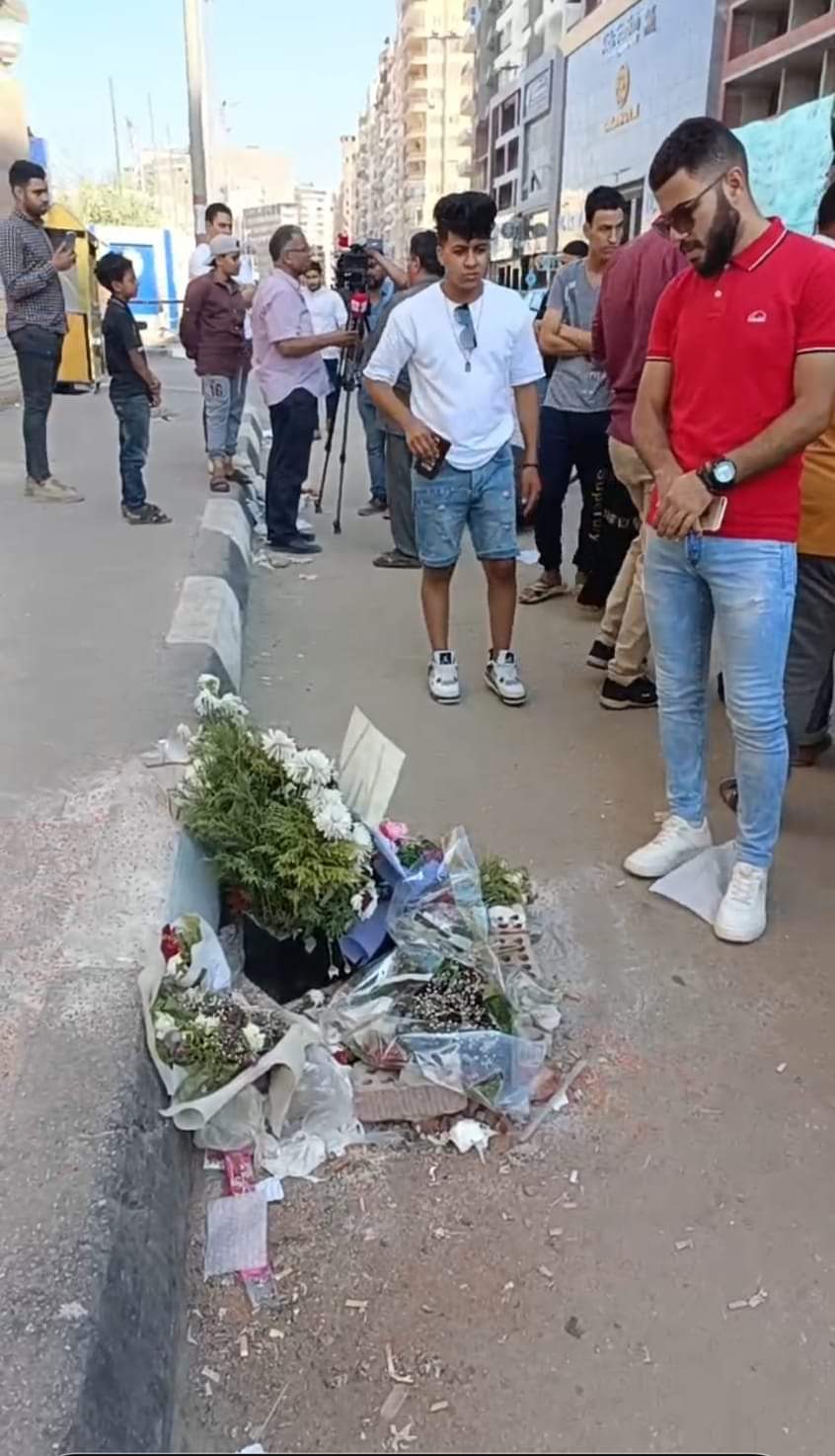 موقع جريمة قتل طالبة المنصورة