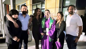 حفل تخرج إبن تيم حسن