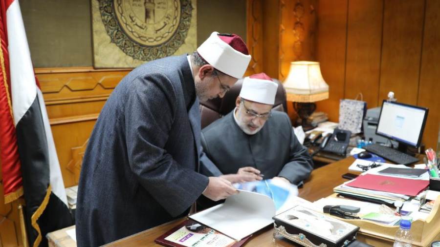 الدكتور محمد الضوينى وكيل الأزهر