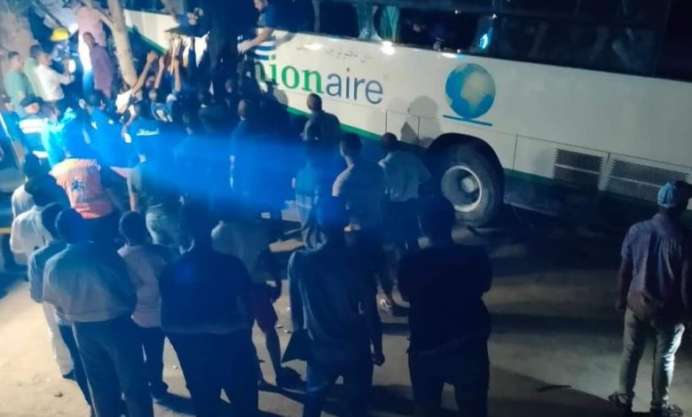 حادث أتوبيس السياحي الجديد