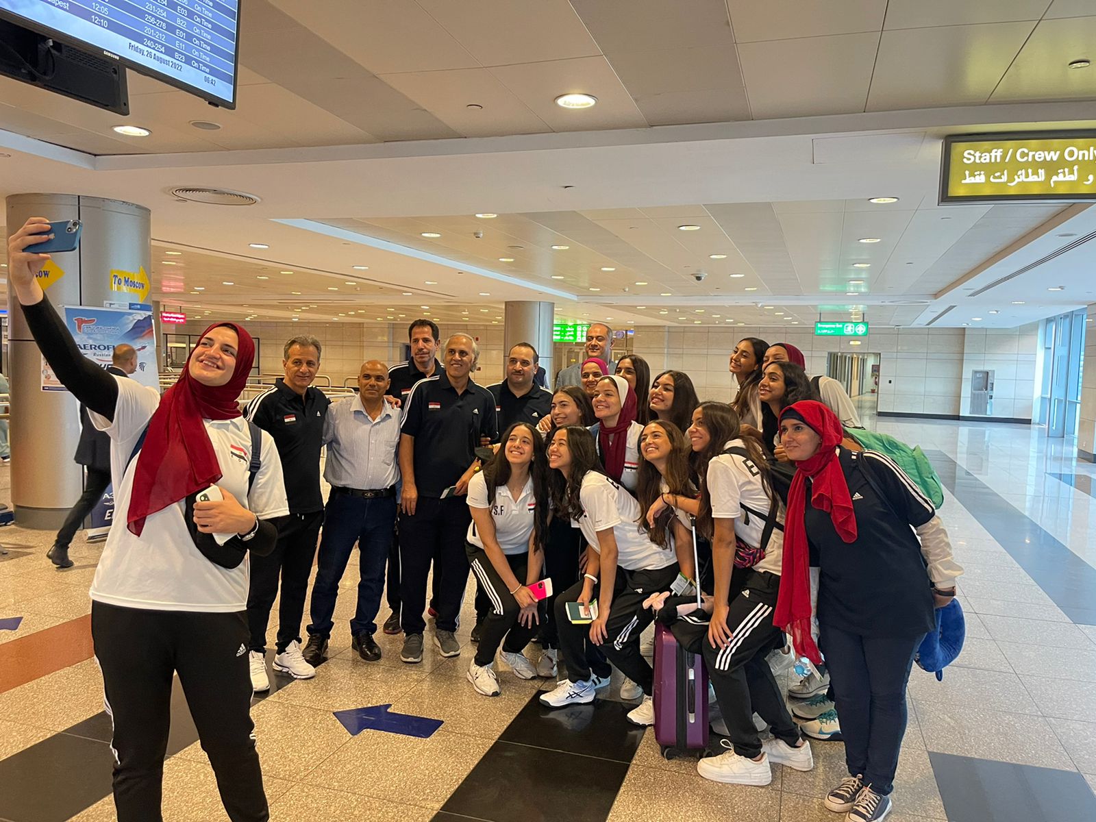 منتخب شابات الطائرة