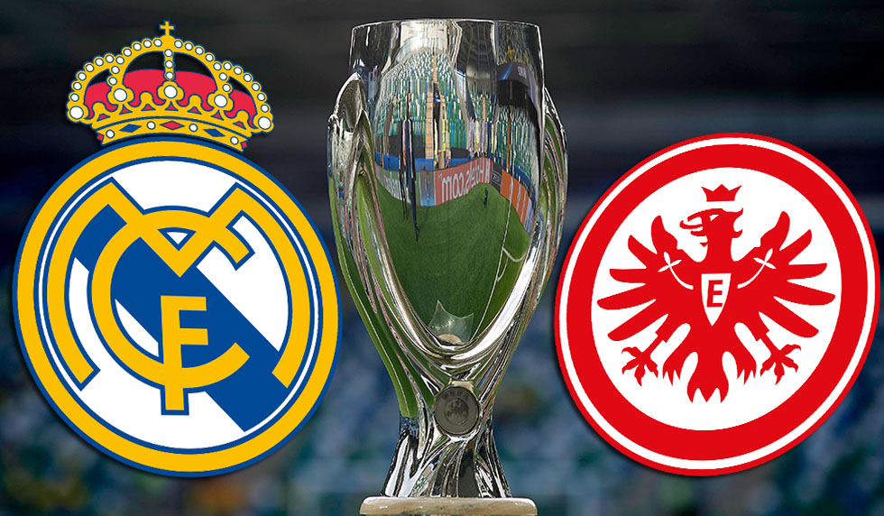 مباراة ريال مدريد وآينتراخت فرانكفورت في كأس السوبر الأوروبي