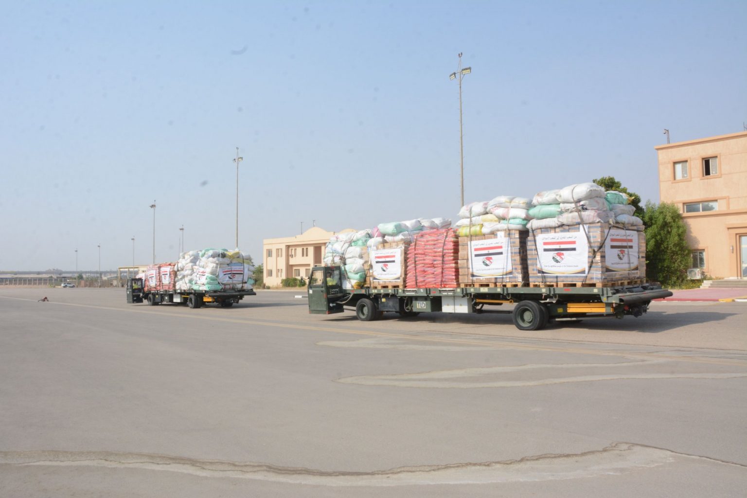 مصر ترسل مساعدات إغاثية إلى السودان