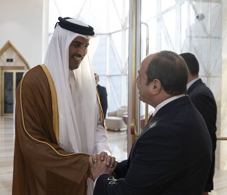 زيارة الرئيس السيسي لقطر