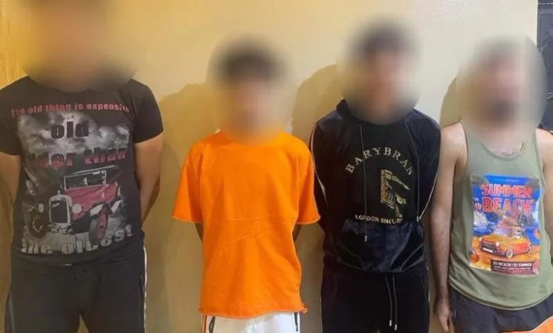 عصابة سرقة السيارات بالمقطم