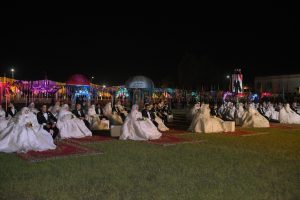 المنطقة الجنوبية العسكرية تنظم حفل زفاف جماعي لـ 200 شاب وفتاة