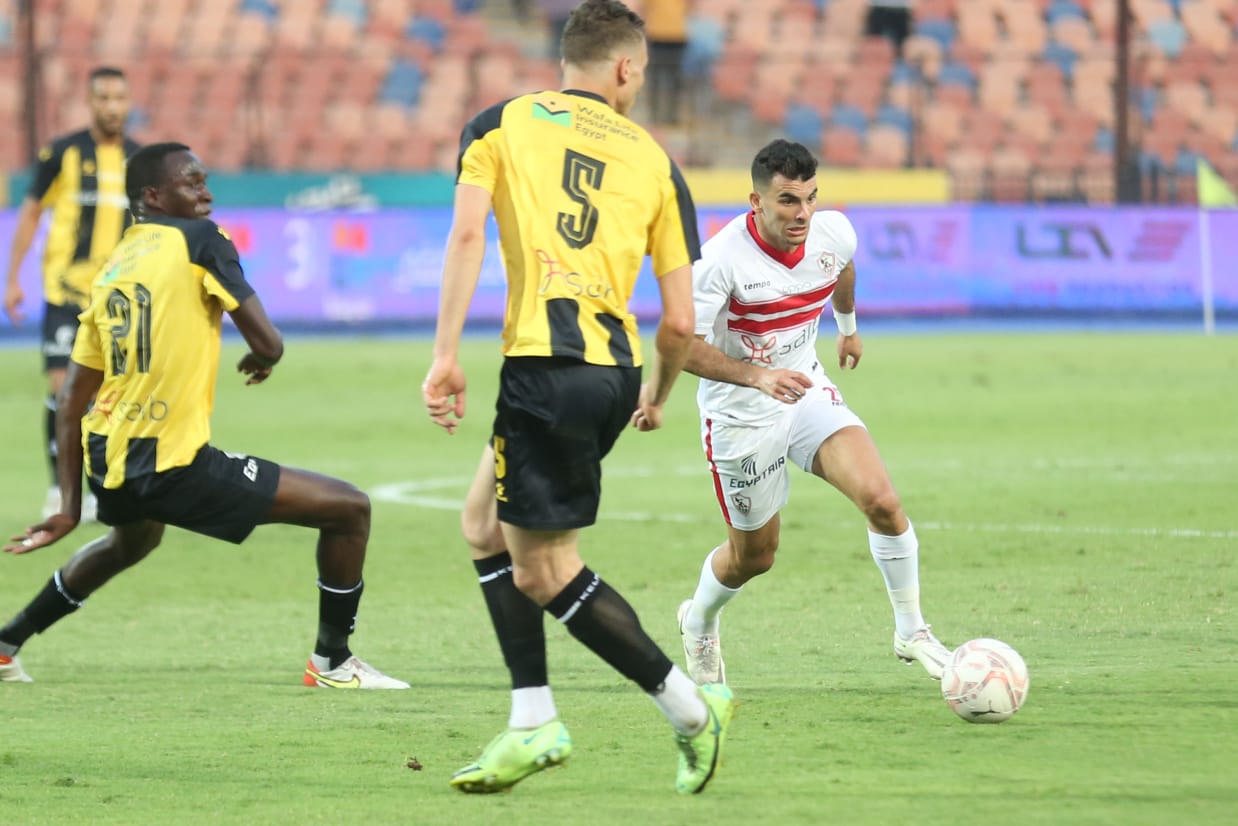 الزمالك ضد المقاولون العرب