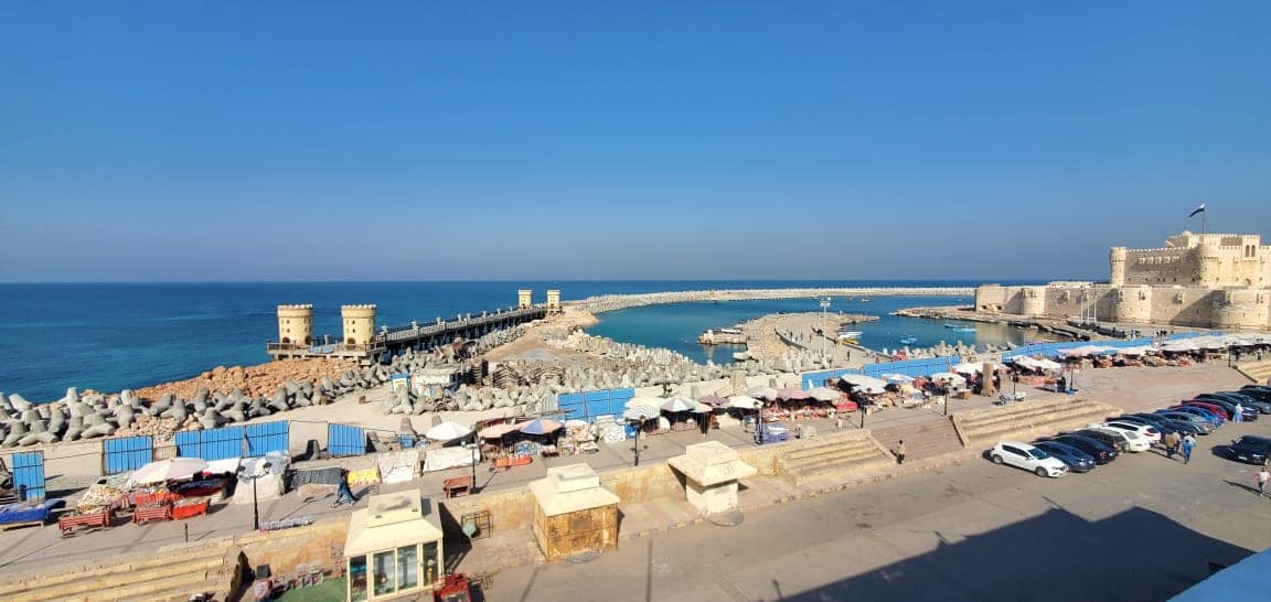 تدعيم وحماية كورنيش الإسكندرية