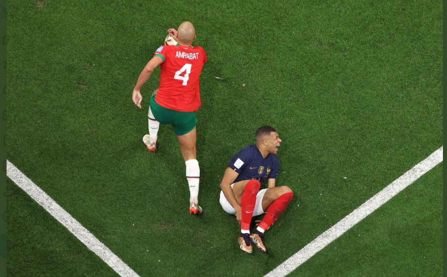 مباراة المغرب وفرنسا