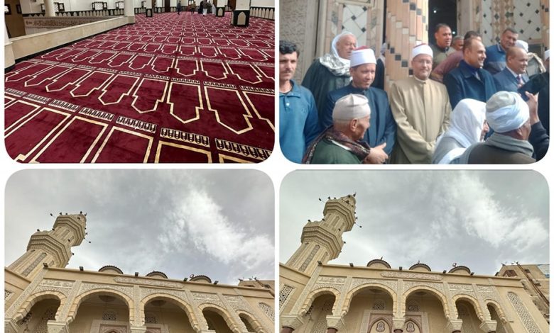 جانب من افتتاح المساجد في البحيرة