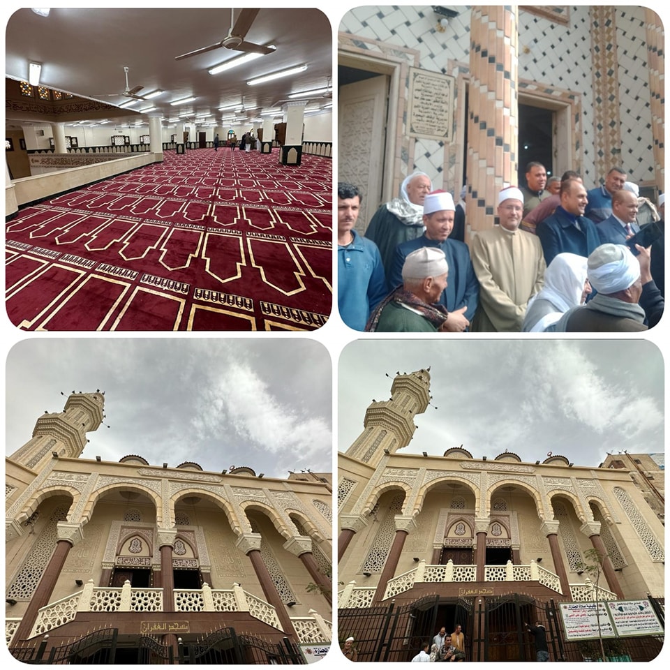 جانب من افتتاح المساجد في البحيرة