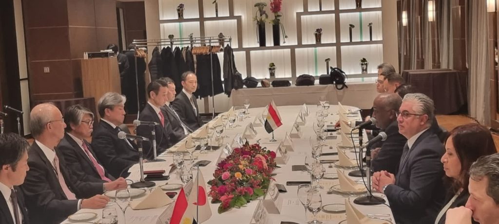 مناقشات مجلس الأعمال المصري الياباني