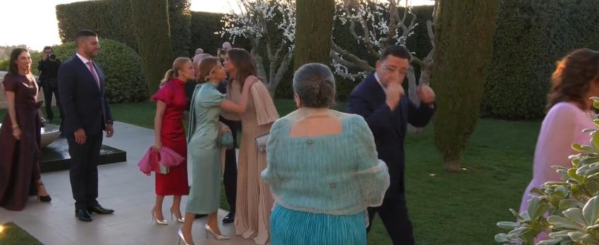 ضيوف حفل زفاف الأميرة إيمان ابنة ملك الأردن