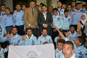 وزير الرياضة يفتتح مهرجان الجوالة الجوية المصرية والعربية بالأسكندرية
