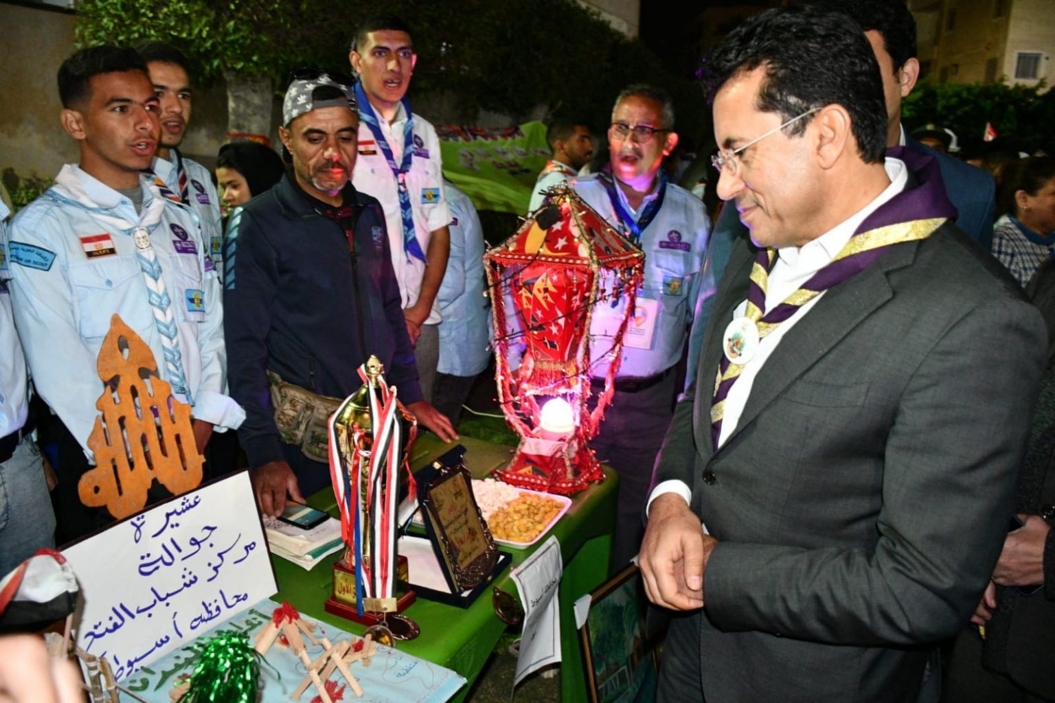 وزير الرياضة يفتتح مهرجان الجوالة الجوية المصرية والعربية بالأسكندرية