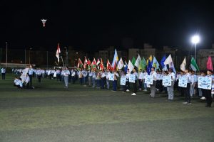 وزير الرياضة يفتتح مهرجان الجوالة الجوية المصرية والعربية بالأسكندرية