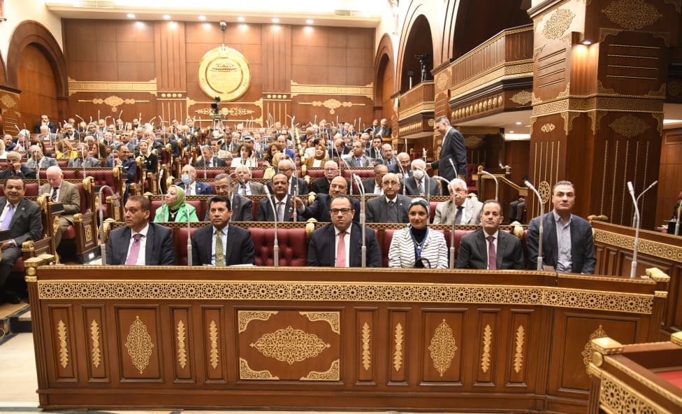 من جلسة مجلس الشيوخ