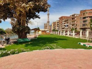 حدائق القناطر الخيرية تتزين لاستقبال الزائرين في الأعياد