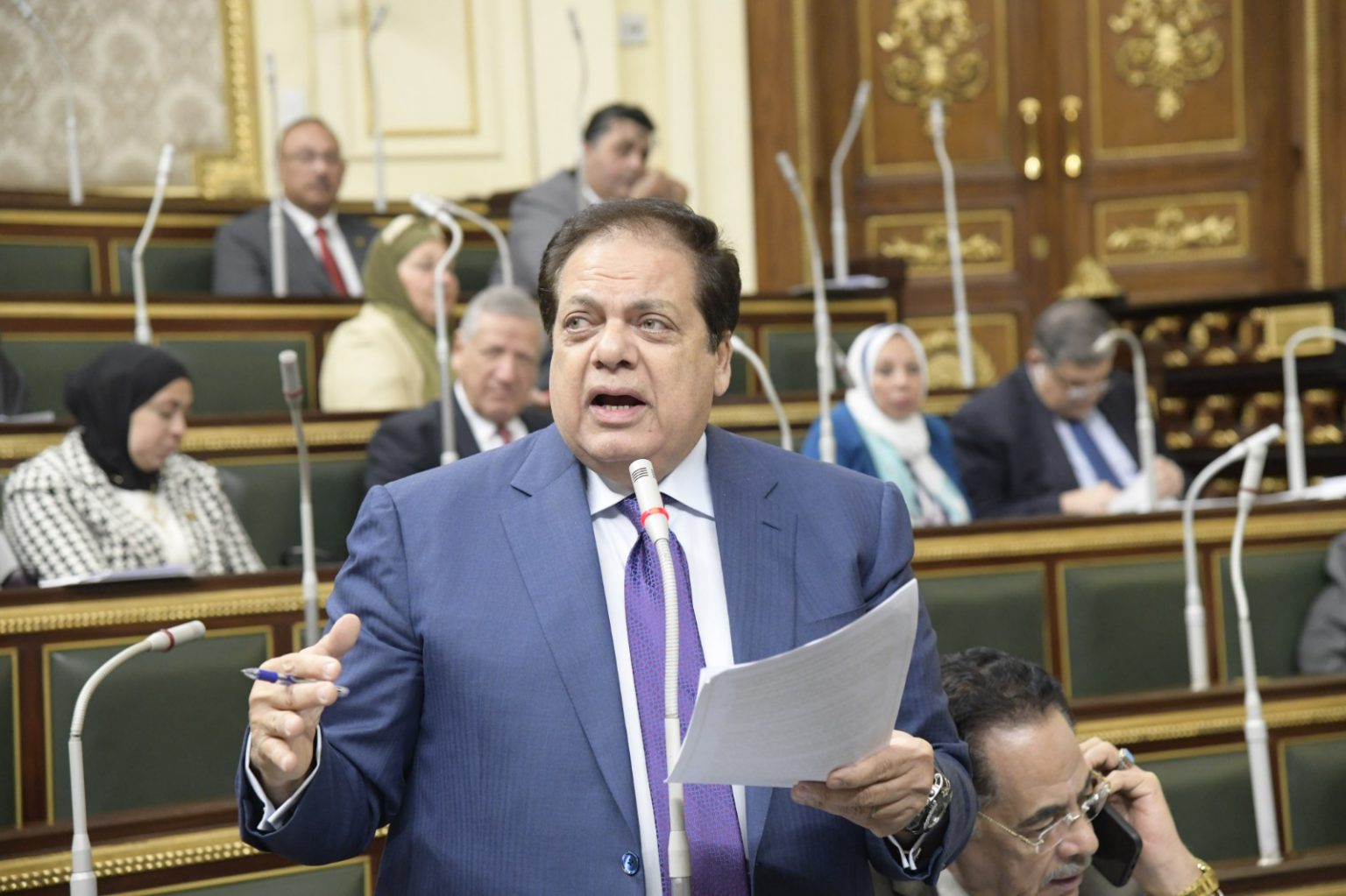 النائب محمد أبو العينين