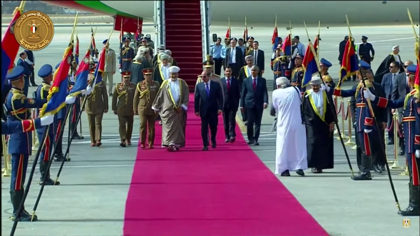 الرئيس السيسي وسلطان عمان