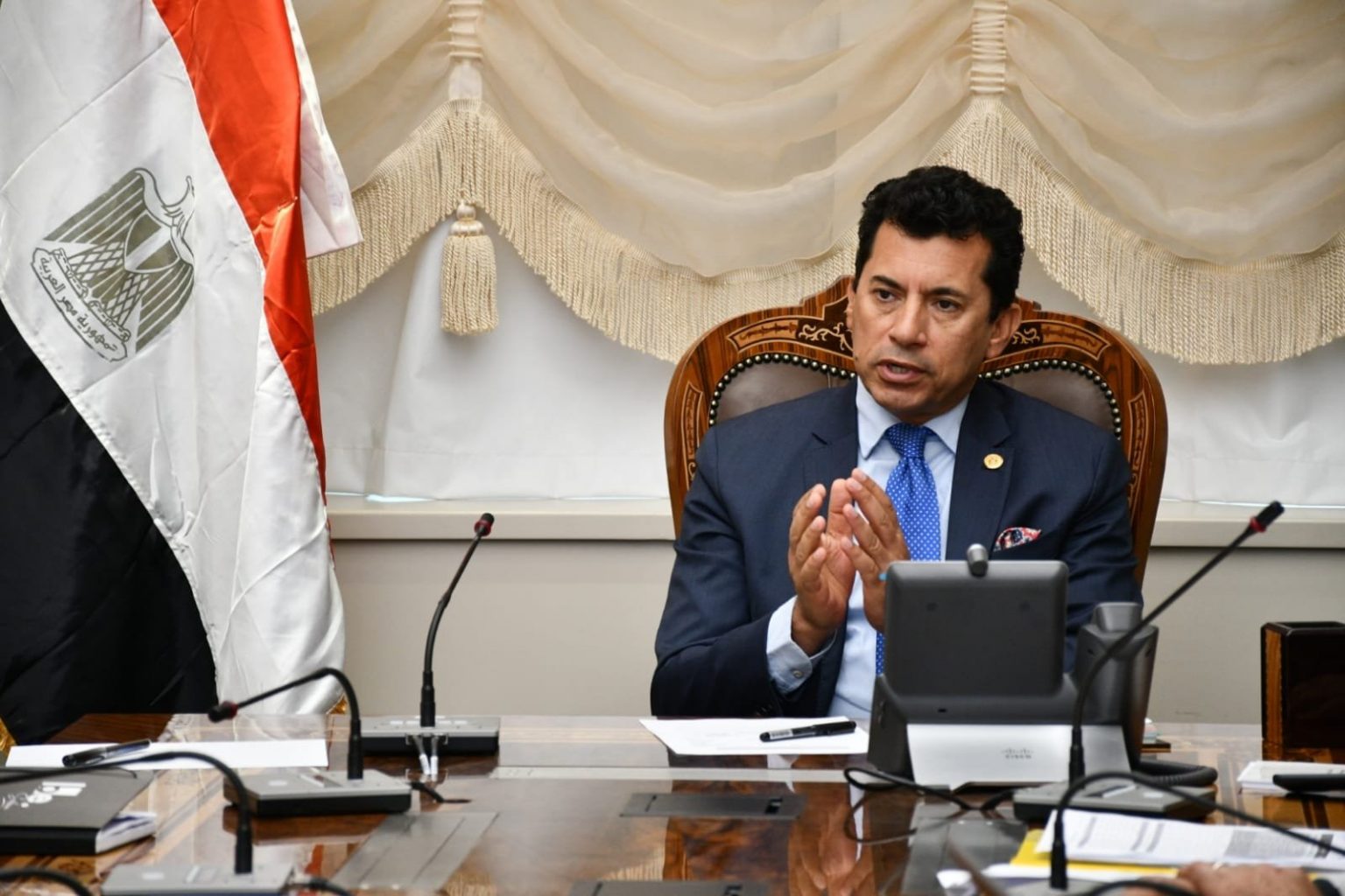 الدكتور أشرف صبحي وزير الرياضة