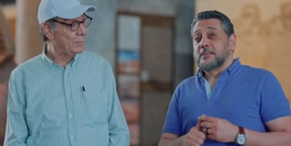 أحمد فؤاد سليم وتامر فرج في المؤتمر الوطني للشباب
