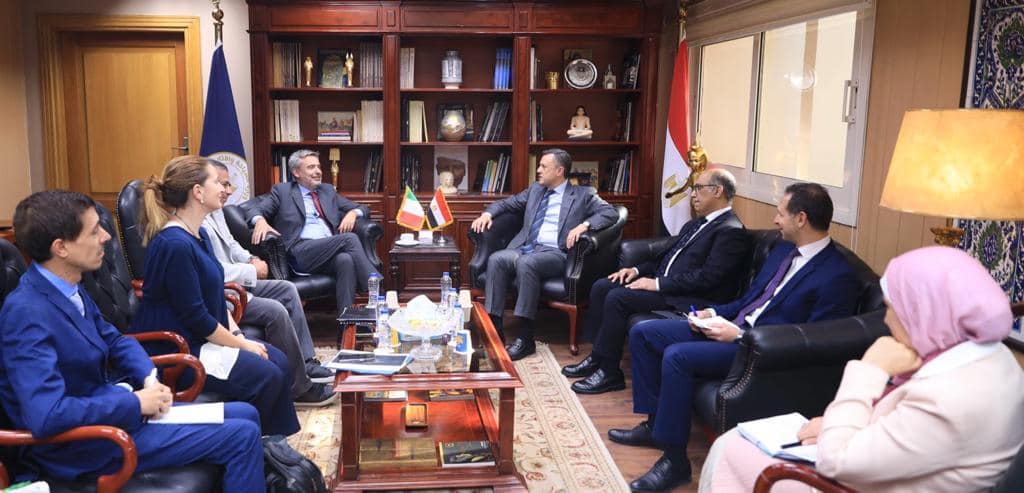 وزير السياحة وسفير دولة إيطاليا