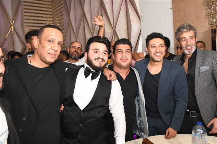 نجوم الفن في زفاف نجل أحمد شيبة