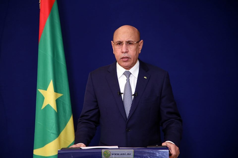 مراسم استقبال رسمية للرئيس الموريتاني بقصر الاتحادية | قناة صدى البلد