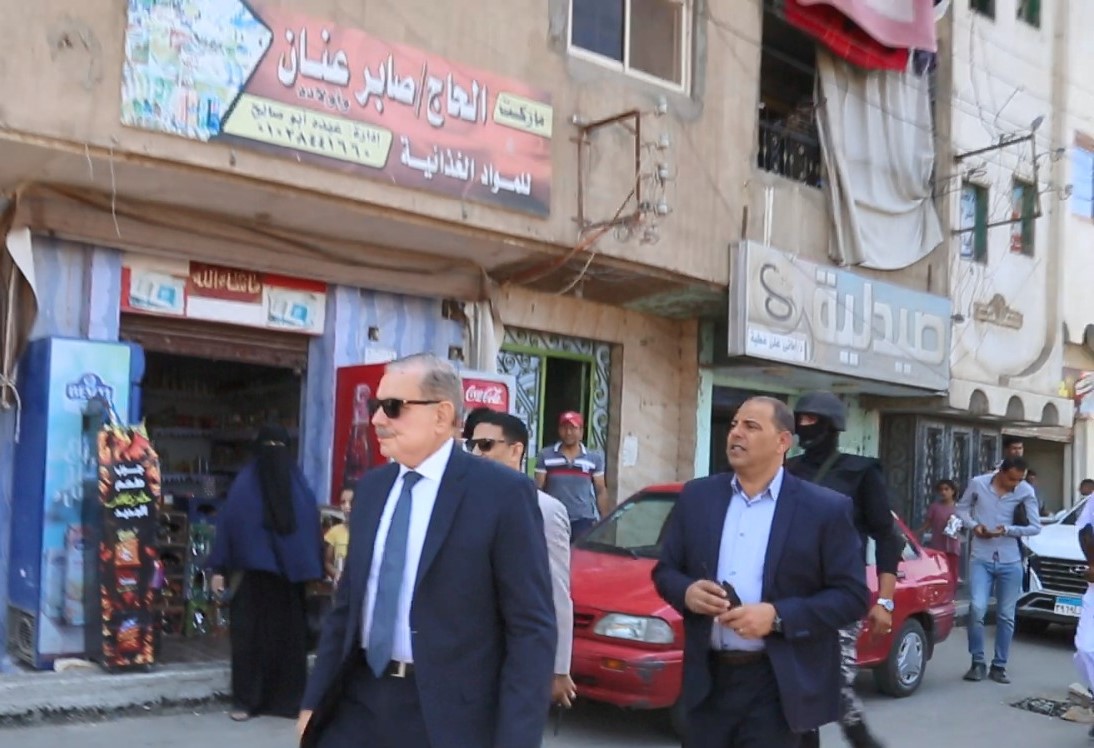 جانب من جولة محافظ كفر الشيخ