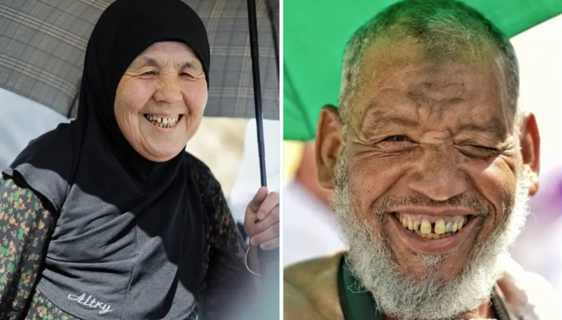 وجوه ناضرة.. ابتسامة ضيوف الرحمن لأداء ركن الحج الأعظم