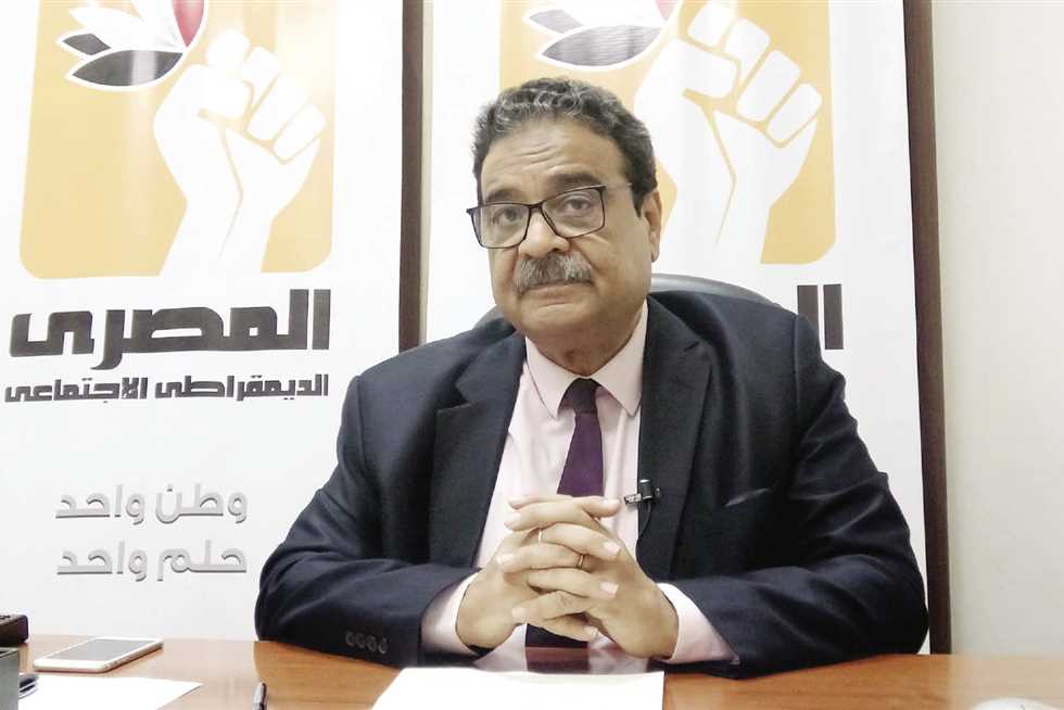 المرشح الرئاسي فريد زهران، رئيس الحزب المصري الديمقراطي الاجتماعي